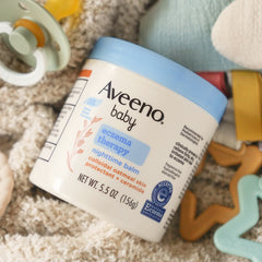 Aveeno Baby, Eczema Therapy, Nighttime Balm, Fragrance Free, 5.5 oz (156 g)