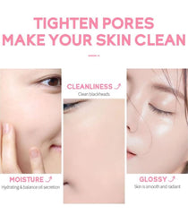 AKARY Sakura Clay Facial Mud Mask Deep Cleanse, Natural Skin Care Mask for Pore Cleansing, Oil Control, Reduce Acne, Skin Moisturizing, Smoothes Fine Lines, Pore Minimizer