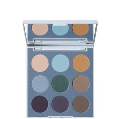 MORPHE Matte Essentials Arthistry Palette (9C Color Me Cool), Blue,Navy