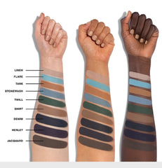 MORPHE Matte Essentials Arthistry Palette (9C Color Me Cool), Blue,Navy