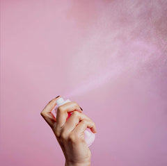 Glow Recipe Watermelon Glow Ultra-Fine Mist - Hydrating, Illuminating Hyaluronic Acid Face Mist for Fresh, Glowing Skin - Makeup Prep + Refresh Spray with AHAs + Vitamin E (75ml / 2.5 oz)
