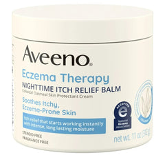 Eczema Therapy Nighttime Itch Relief Balm, Fragrance Free, 11 oz (312 g)