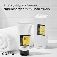 COSRX Advanced Snail Mucin Gel Cleanser, 5.07 Fl Oz