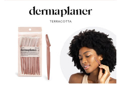 Kitsch Dermaplaning Tool Set - Facial Hair Removal for Women, Face Razors for Women, Peach Fuzz & Eyebrow Razor, Women's Dermaplane Face Shaver, Women's Exfoliating Epilator for Sensitive Skin (random colour)