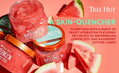 Tree Hut Watermelon Shea Sugar Exfoliating & Hydrating Body Scrub, 18oz
