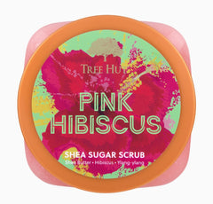 Tree Hut Pink Hibiscus Shea Sugar Exfoliating & Hydrating Body Scrub, 18 oz