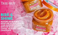 Tree Hut Iced Coffee Shea Sugar Exfoliating & Hydrating Body Scrub, 18 oz