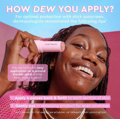 Watermelon Glow Niacinamide Dew Balm SPF 45 - Sunscreen Stick