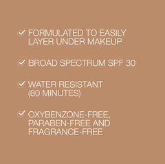Neutrogena Purescreen+ Tinted Sunscreen for Face with SPF 30, Broad Spectrum Mineral Sunscreen with Zinc Oxide and Vitamin E, Water Resistant, Fragrance Free, , 1.1 fl oz