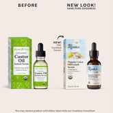 Sky Organics Organic Castor Oil Eyelash Serum, Conditioning Oil that Promotes Fuller Looking Lashes & Eye Brows, Suitable for All Skin Types,100% Pure & Cold-Pressed USDA Certified Organic 1 fl. Oz