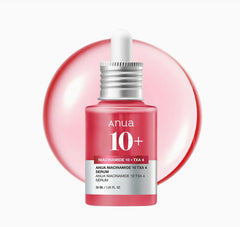ANUA Niacinamide 10 + TXA 4 Serum, Hyaluronic Acid, Tranexamic acid, Vitamin B12, Facial Serum for Glass Skin, Clarifying, Radiant Complexion with Natural Color, Korean Skin Care (30ml
