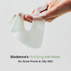 BIODANCE Refreshing Sea kelp Real Deep Mask, Overnight Hydrogel Mask, Calming, Oil & Sebum Control, Blemish Care 1.19oz