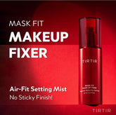 TIRTIR Mask Fit Make-up Fixer, 24H Long Lasting Makeup Finishing Setting Spray, Lightweight and Non-greasy, 2.7 Fl Oz