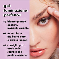 e.l.f. Brow Laminating Gel, Strong-Hold, Clear-Drying & Water-Resistant Brow Gel