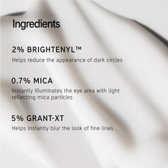 The INKEY List Brighten-I Eye Cream, Under-Eye Cream Helps Reduce Appearance of Dark Circles and Boost Skin’s Glow, Makeup Under-Eye Primer, 0.50 fl oz