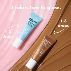 e.l.f. SKIN The Hottest Drops Duo, Holy Hydration! Thirst Burst Drops & Bronzing Drops Skincare Set, For A Dewy, Sun-Kissed Look, Vegan & Cruelty-Free