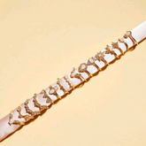 16 pcs Rhinestone decor rings