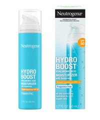 Hydro Boost Hyaluronic Acid Moisturizer With Sunscreen, SPF 50, Fragrance-Free, 1.7 fl oz (50 ml)