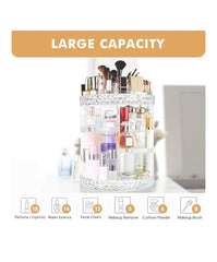 Makeup Organizer 360 Degree Rotating 7 Adjustable Layers Large Capacity