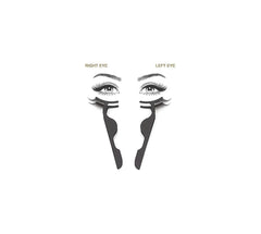 Vassoul Dual Magnetic Eyelashes, Natural Half Lash, 0.2mm Ultra Thin Magnet, Light weight Reusable 3D Eyelashes with Applicator