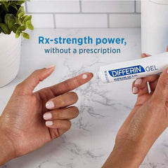 DIFFERIN Adapalene Gel 0.1 %, Acne Treatment, 0.5 oz (15 g)