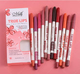 M.n MENOW Brand Make Up True Lips 12Color Lip Liner Pencil Waterproof Professional Lip Liner