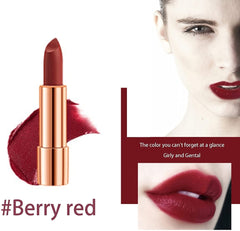 Gireatick Matte Lipstick Makeup Set for Woman, 3pcs Long Lasting Velvet Lipstick in One Glamour Chain Bag, Non-Stick Cup Red Lipstick, Not Fade Waterproof, Color Sensational Lipstick set, Lip Kit Gift Set