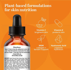 TruSkin Vitamin C Serum for Face, Anti Aging Serum with Hyaluronic Acid, Vitamin E, Organic Aloe Vera and Jojoba Oil, Hydrating & Brightening Serum for Dark Spots, Fine Lines and Wrinkles