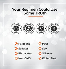 TruSkin Vitamin C Serum for Face, Anti Aging Serum with Hyaluronic Acid, Vitamin E, Organic Aloe Vera and Jojoba Oil, Hydrating & Brightening Serum for Dark Spots, Fine Lines and Wrinkles