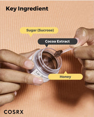 Lip Care Balm for Dry Chapped Lips, Enriched with Shea Butter, Sleeping Mask, Korean Skincare, Animal Testing-Free, Artificial Fragrance-Free, Parabens-Free (Lip Scrub