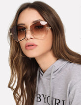 Rimless Sunglasses