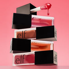 e.l.f. Glow Reviver Lip Oil, Nourishing Tinted Lip Oil For A High-shine Finish, Infused With Jojoba Oil, Vegan & Cruelty-free, Jam Session