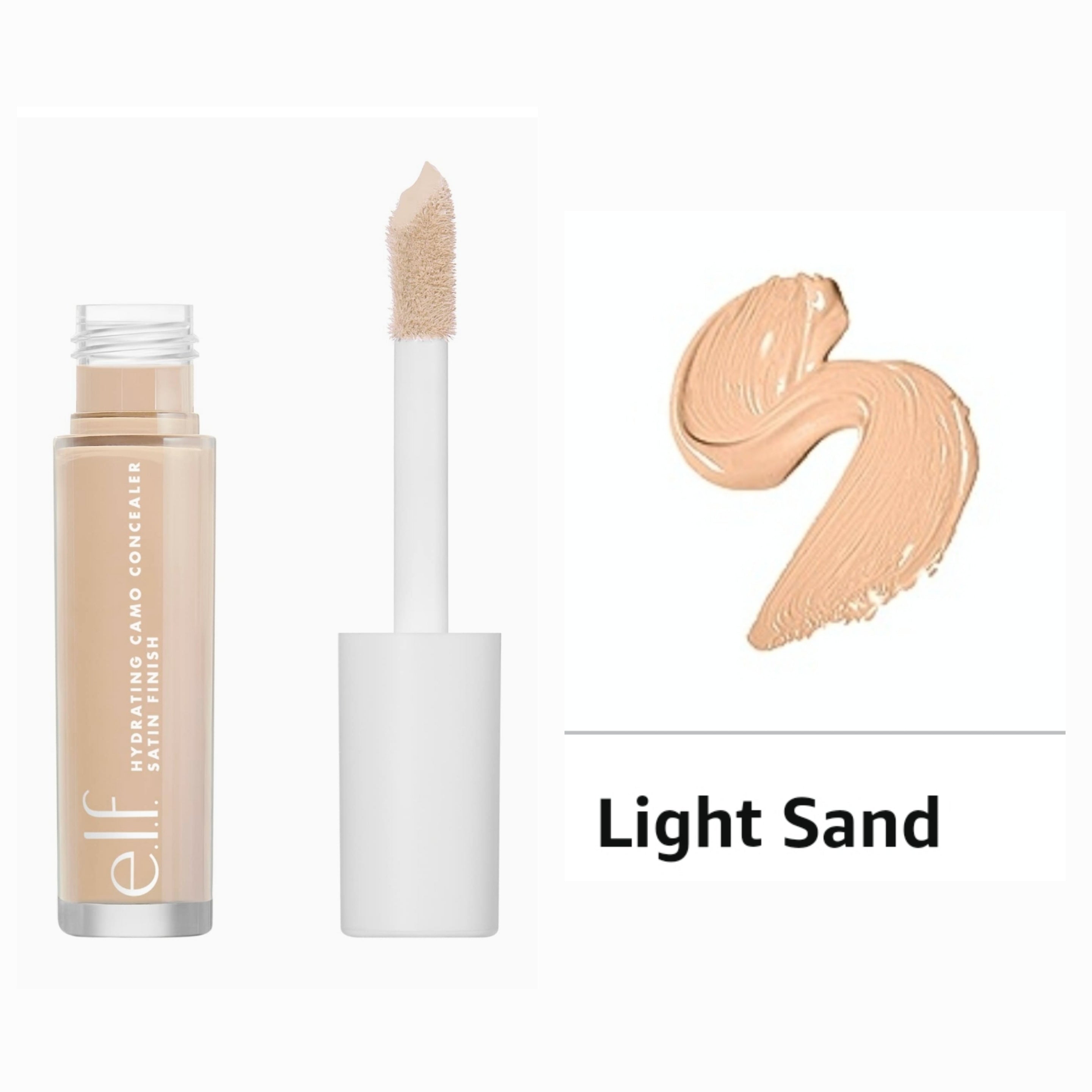 e.l.f Cosmetics Hydrating Camo Concealer, Lightweight, Full Coverage, Long Lasting, Conceals, Corrects, Covers, Hydrates, Highlights, Satin Finish e.l.f Cosmetics Hydrating Camo Concealer, Lightweight, Full Coverage, Long Lasting, Conceals, Corrects, Covers, Hydrates, Highlights, Satin Finish