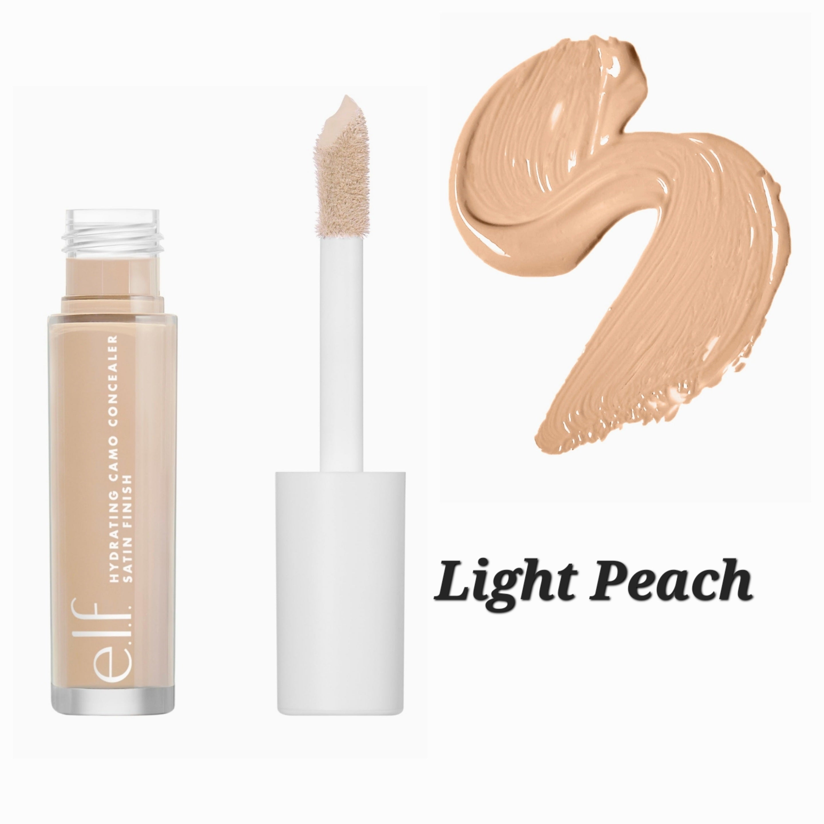 e.l.f Cosmetics Hydrating Camo Concealer, Lightweight, Full Coverage, Long Lasting, Conceals, Corrects, Covers, Hydrates, Highlights, Satin Finish e.l.f Cosmetics Hydrating Camo Concealer, Lightweight, Full Coverage, Long Lasting, Conceals, Corrects, Covers, Hydrates, Highlights, Satin Finish