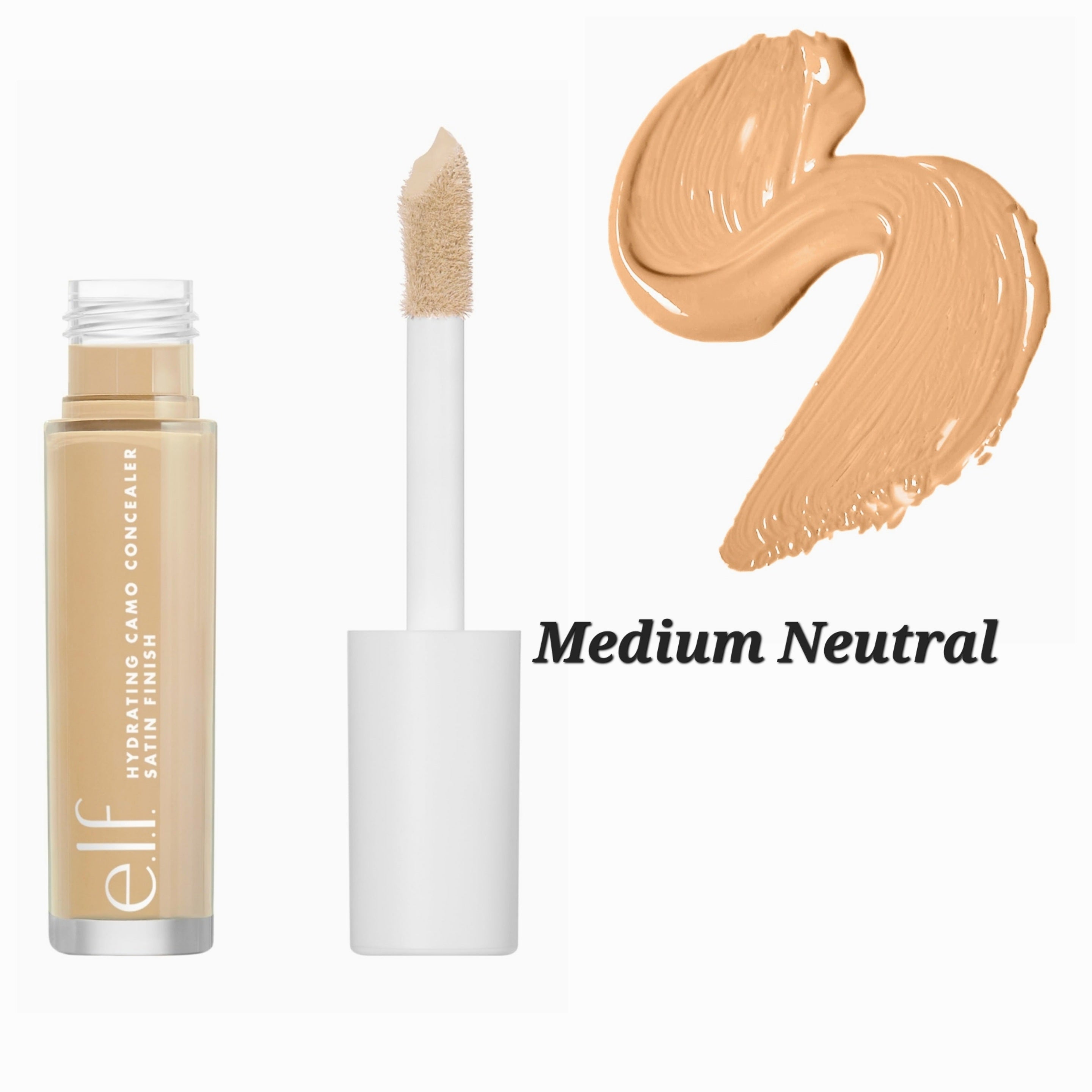 e.l.f Cosmetics Hydrating Camo Concealer, Lightweight, Full Coverage, Long Lasting, Conceals, Corrects, Covers, Hydrates, Highlights, Satin Finish e.l.f Cosmetics Hydrating Camo Concealer, Lightweight, Full Coverage, Long Lasting, Conceals, Corrects, Covers, Hydrates, Highlights, Satin Finish