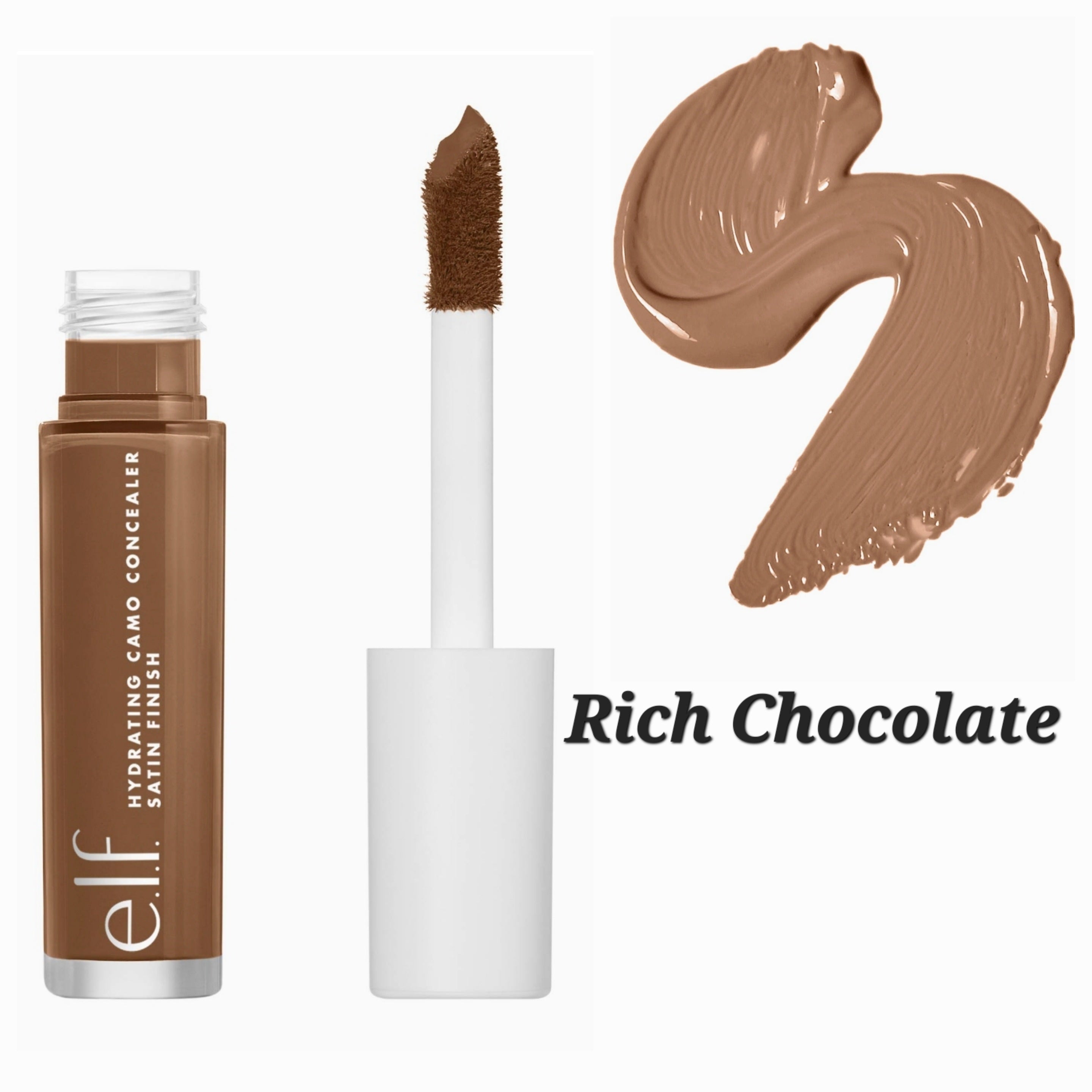 e.l.f Cosmetics Hydrating Camo Concealer, Lightweight, Full Coverage, Long Lasting, Conceals, Corrects, Covers, Hydrates, Highlights, Satin Finish e.l.f Cosmetics Hydrating Camo Concealer, Lightweight, Full Coverage, Long Lasting, Conceals, Corrects, Covers, Hydrates, Highlights, Satin Finish