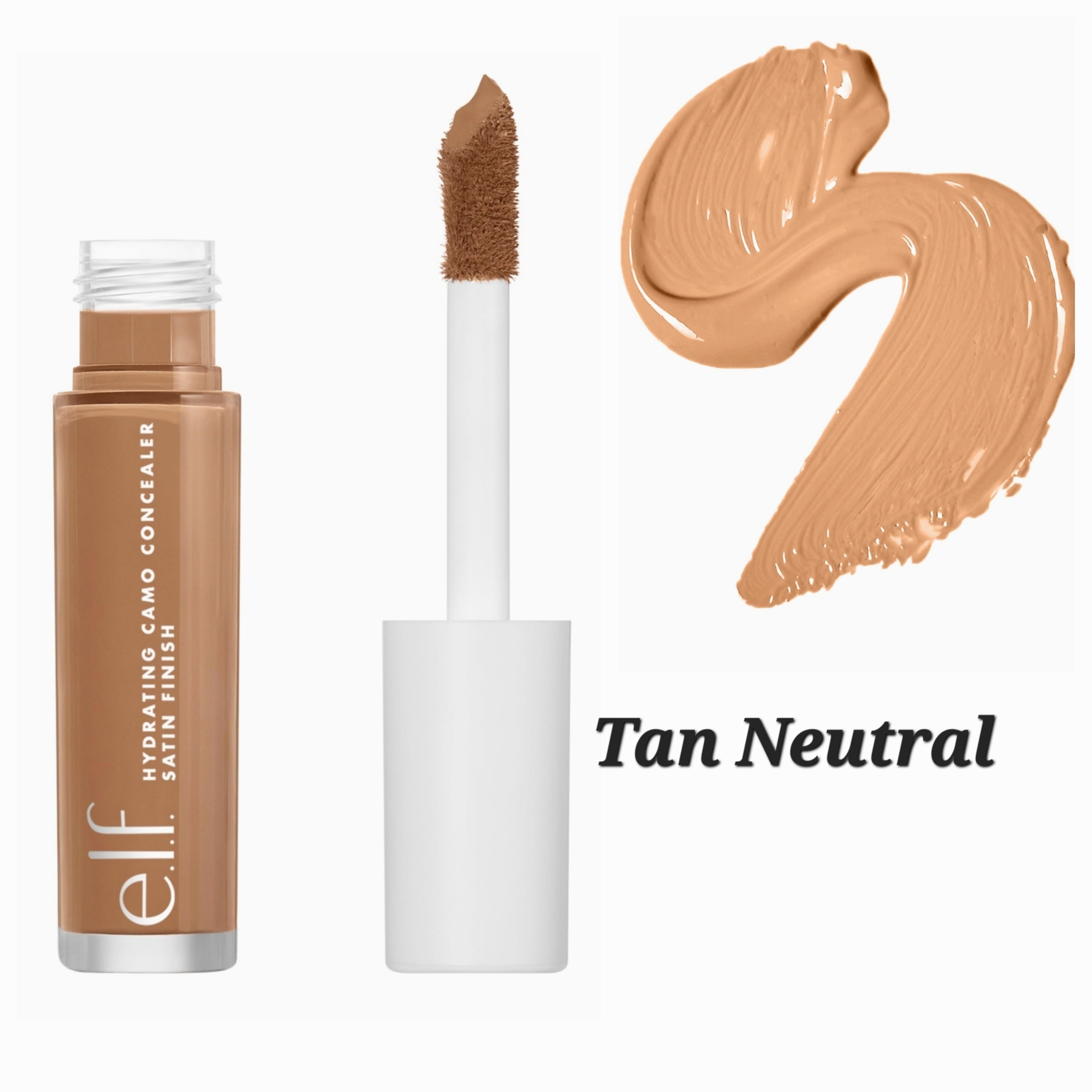 e.l.f Cosmetics Hydrating Camo Concealer, Lightweight, Full Coverage, Long Lasting, Conceals, Corrects, Covers, Hydrates, Highlights, Satin Finish e.l.f Cosmetics Hydrating Camo Concealer, Lightweight, Full Coverage, Long Lasting, Conceals, Corrects, Covers, Hydrates, Highlights, Satin Finish