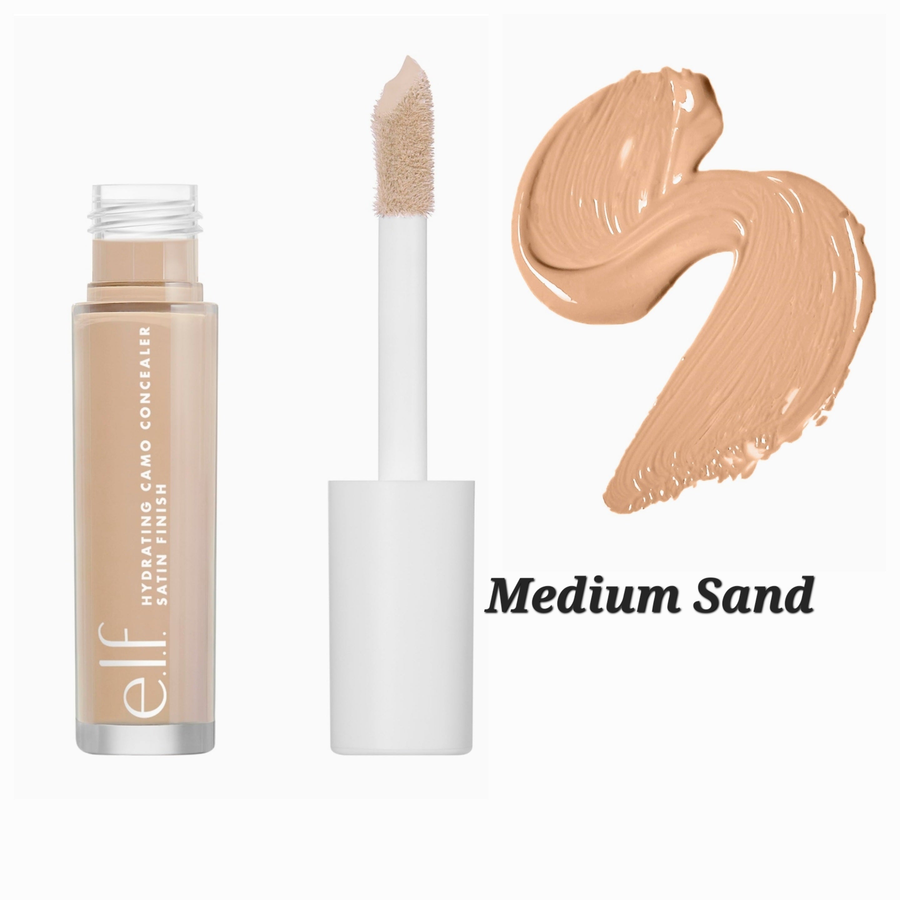 e.l.f Cosmetics Hydrating Camo Concealer, Lightweight, Full Coverage, Long Lasting, Conceals, Corrects, Covers, Hydrates, Highlights, Satin Finish e.l.f Cosmetics Hydrating Camo Concealer, Lightweight, Full Coverage, Long Lasting, Conceals, Corrects, Covers, Hydrates, Highlights, Satin Finish