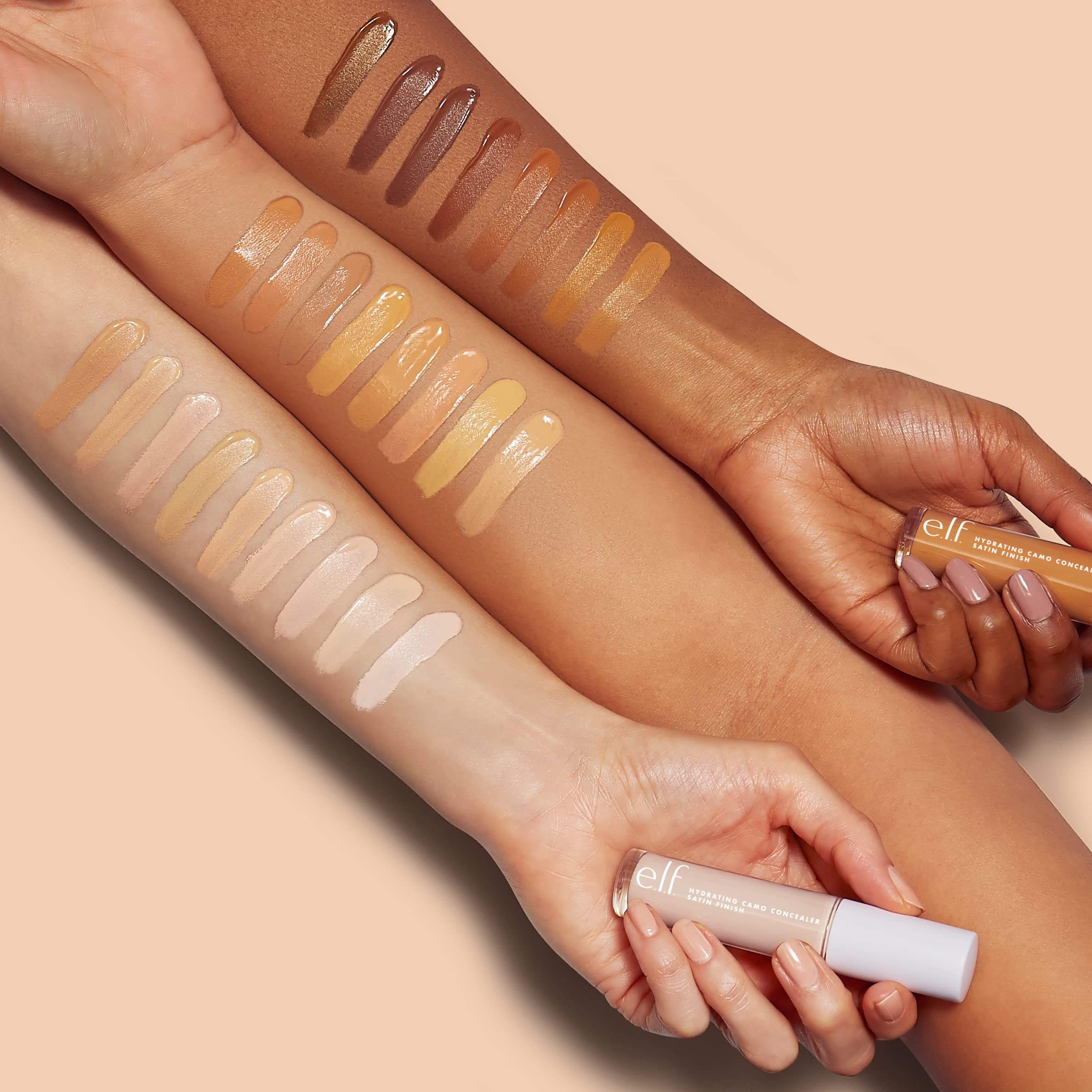 e.l.f Cosmetics Hydrating Camo Concealer, Lightweight, Full Coverage, Long Lasting, Conceals, Corrects, Covers, Hydrates, Highlights, Satin Finish e.l.f Cosmetics Hydrating Camo Concealer, Lightweight, Full Coverage, Long Lasting, Conceals, Corrects, Covers, Hydrates, Highlights, Satin Finish