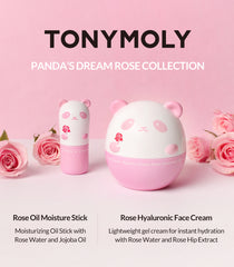 TONYMOLY Panda's Dream, Rose Hyaluronic Face Cream, 1.76 oz (50 g)