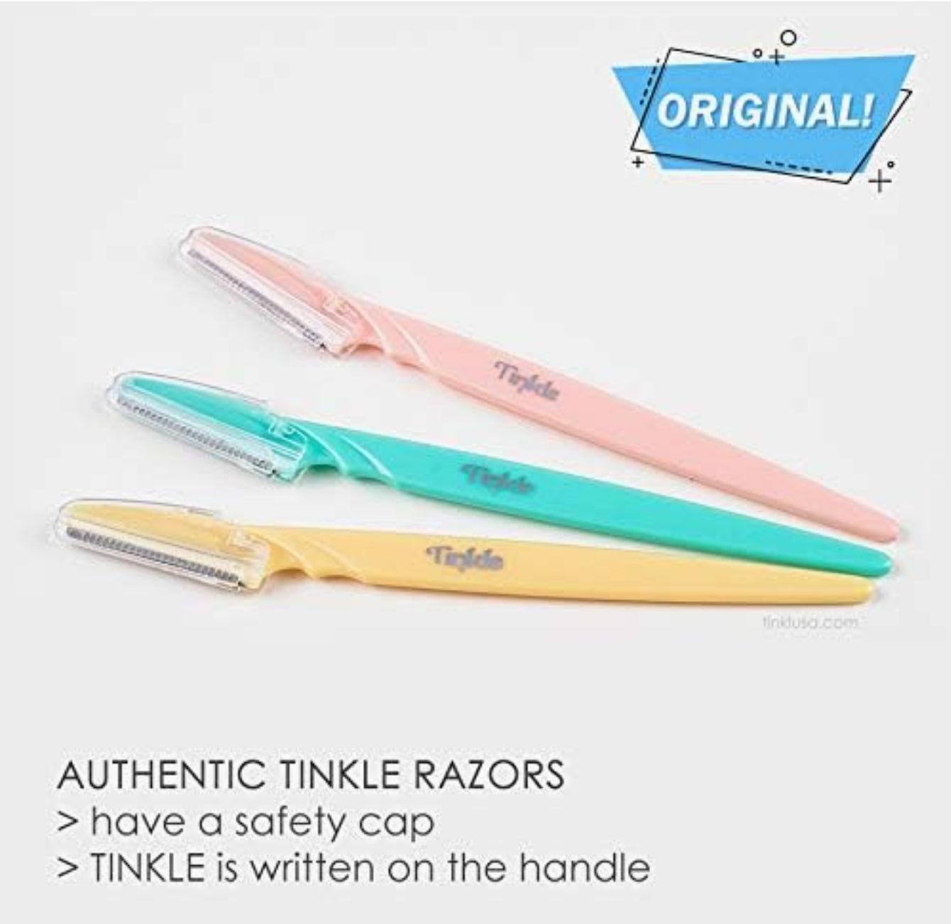 Dorco Tinkle Eyebrow Razors for Women, Dermaplane Razor 6 Razors Dorco Tinkle Eyebrow Razors for Women, Dermaplane Razor 6 Razors