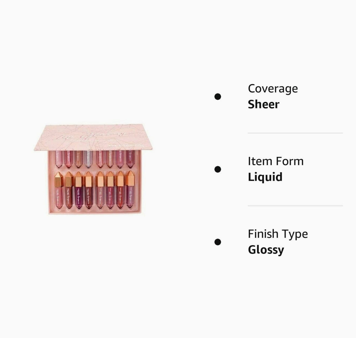 ULTA 16 Pieces Deluxe Lip Vault Lip Glossary Kit ULTA 16 Pieces Deluxe Lip Vault Lip Glossary Kit