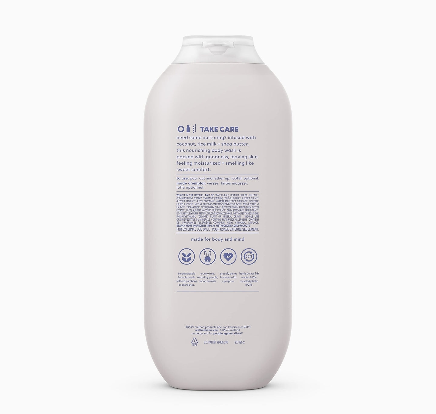 Method Body Wash, Simply Nourish, Paraben and Phthalate Free, 18 oz Method Body Wash, Simply Nourish, Paraben and Phthalate Free, 18 oz