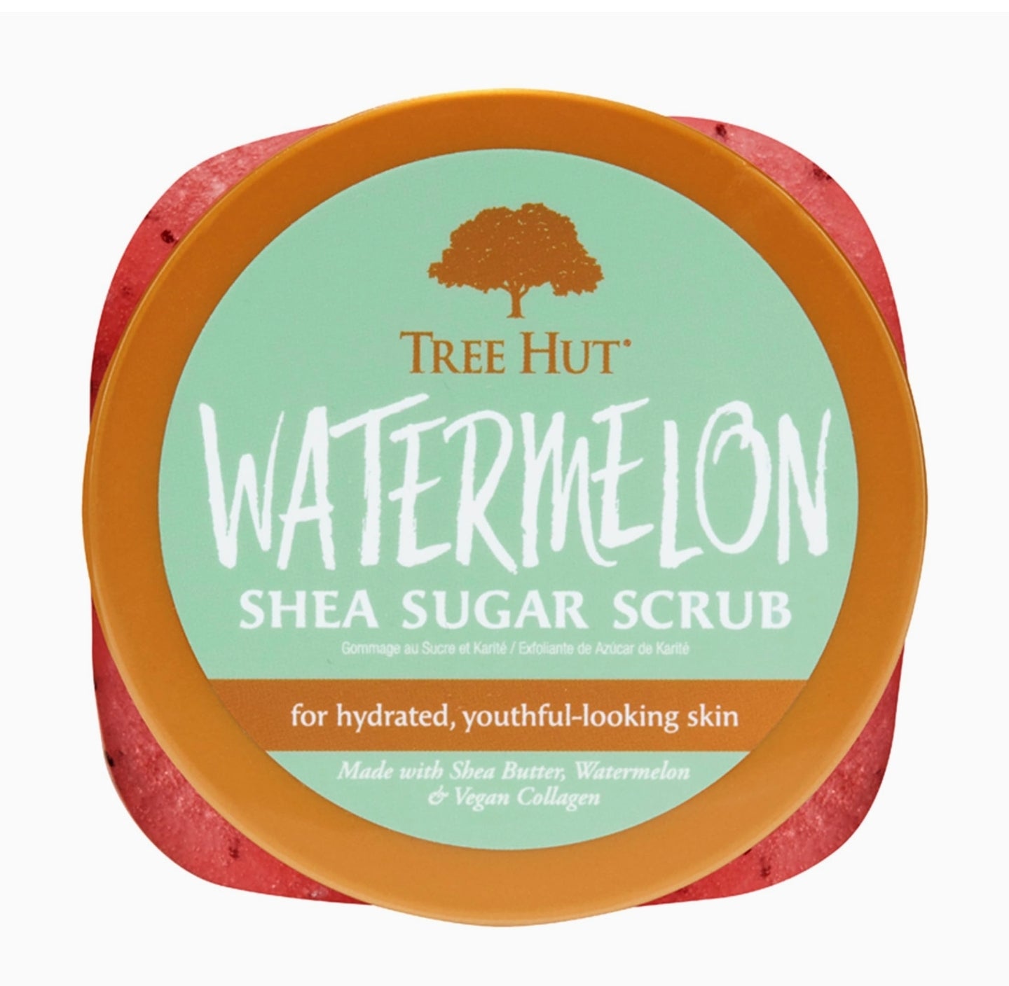 Tree Hut Watermelon Shea Sugar Exfoliating & Hydrating Body Scrub, 18oz