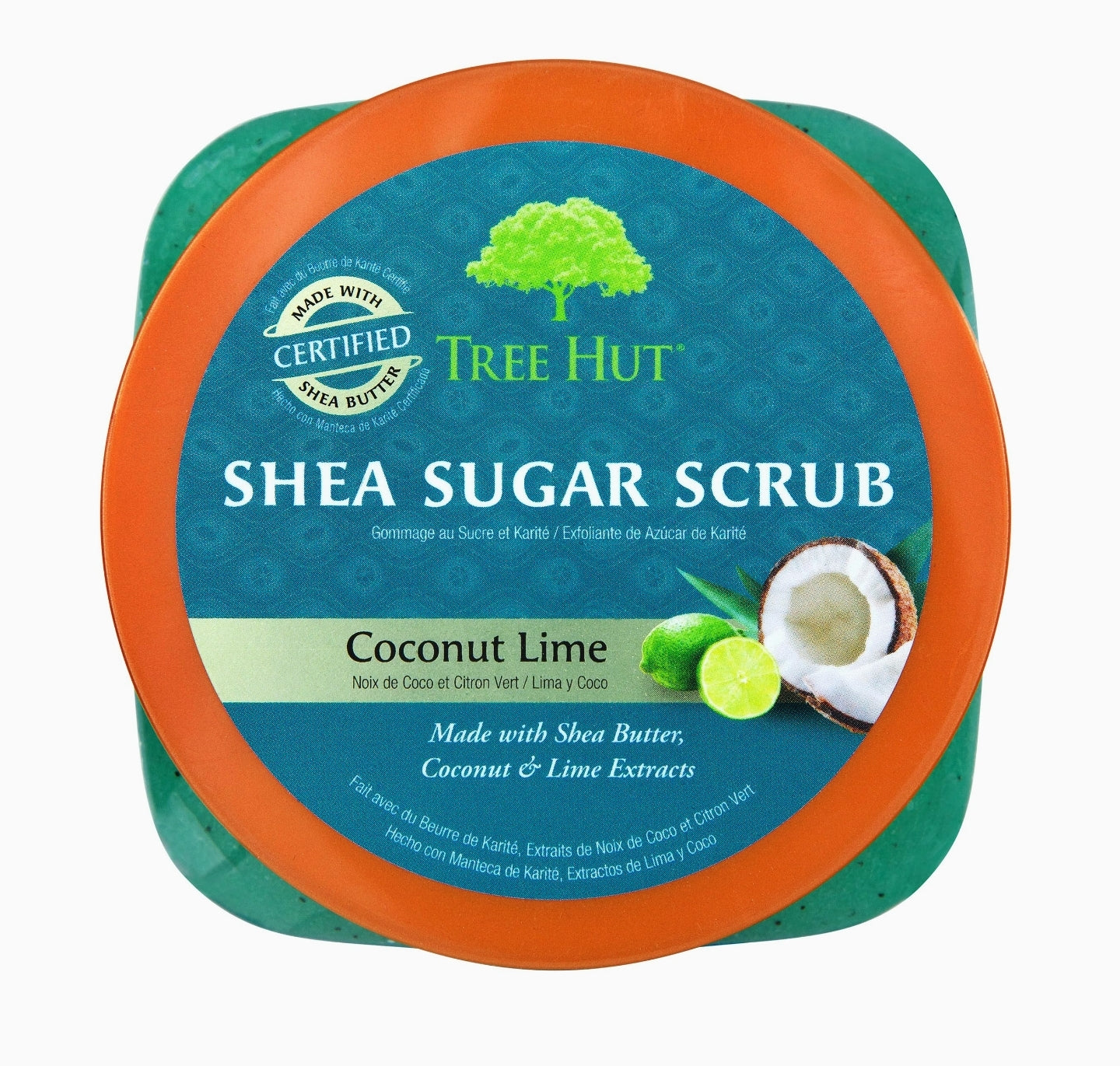 Tree Hut Shea Sugar Body Scrub Coconut Lime 18 oz Tree Hut Shea Sugar Body Scrub Coconut Lime 18 oz