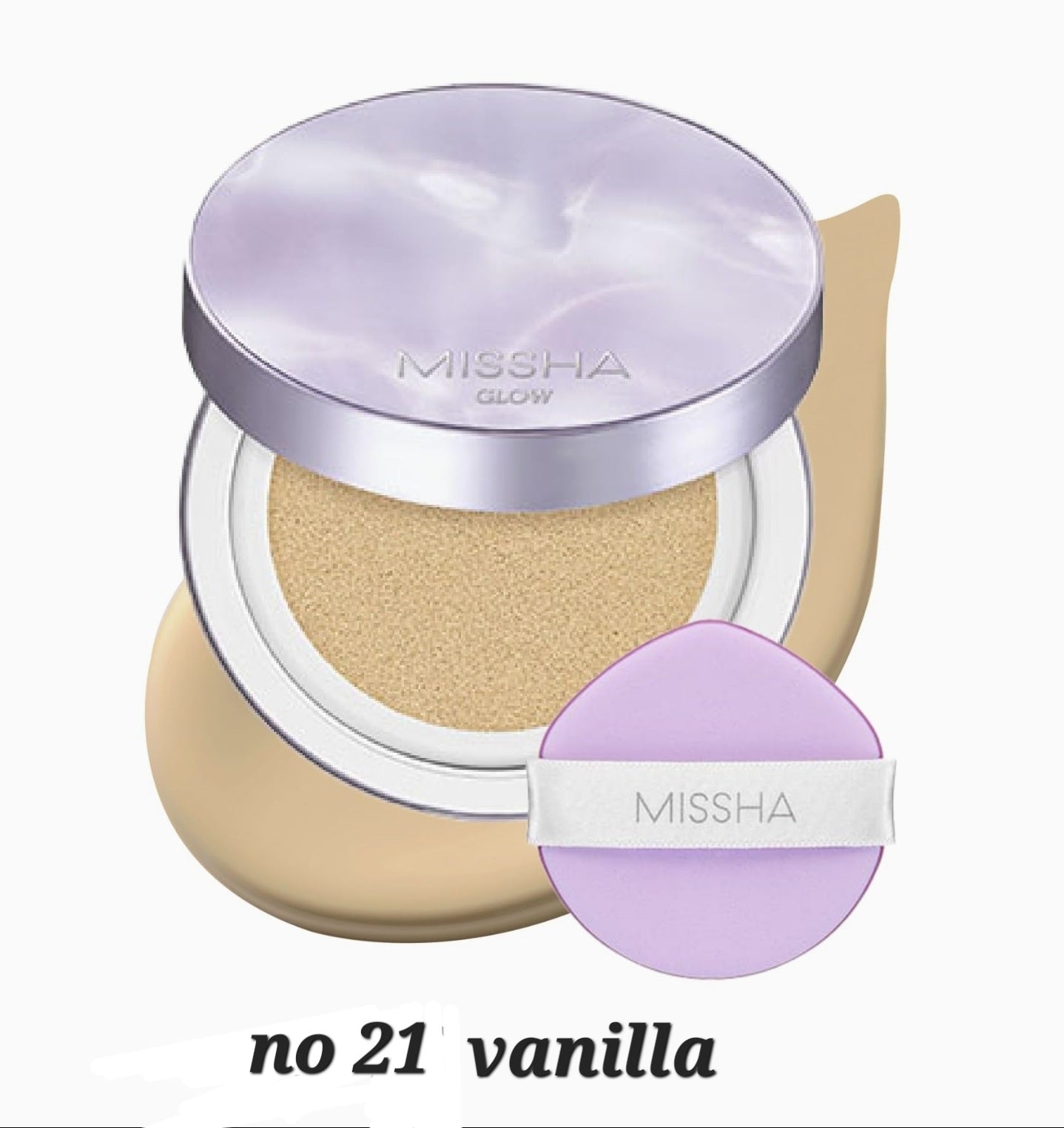 MISSHA Serum Cushion Glow Layering Fit Cushion Foundation MISSHA Serum Cushion Glow Layering Fit Cushion Foundation