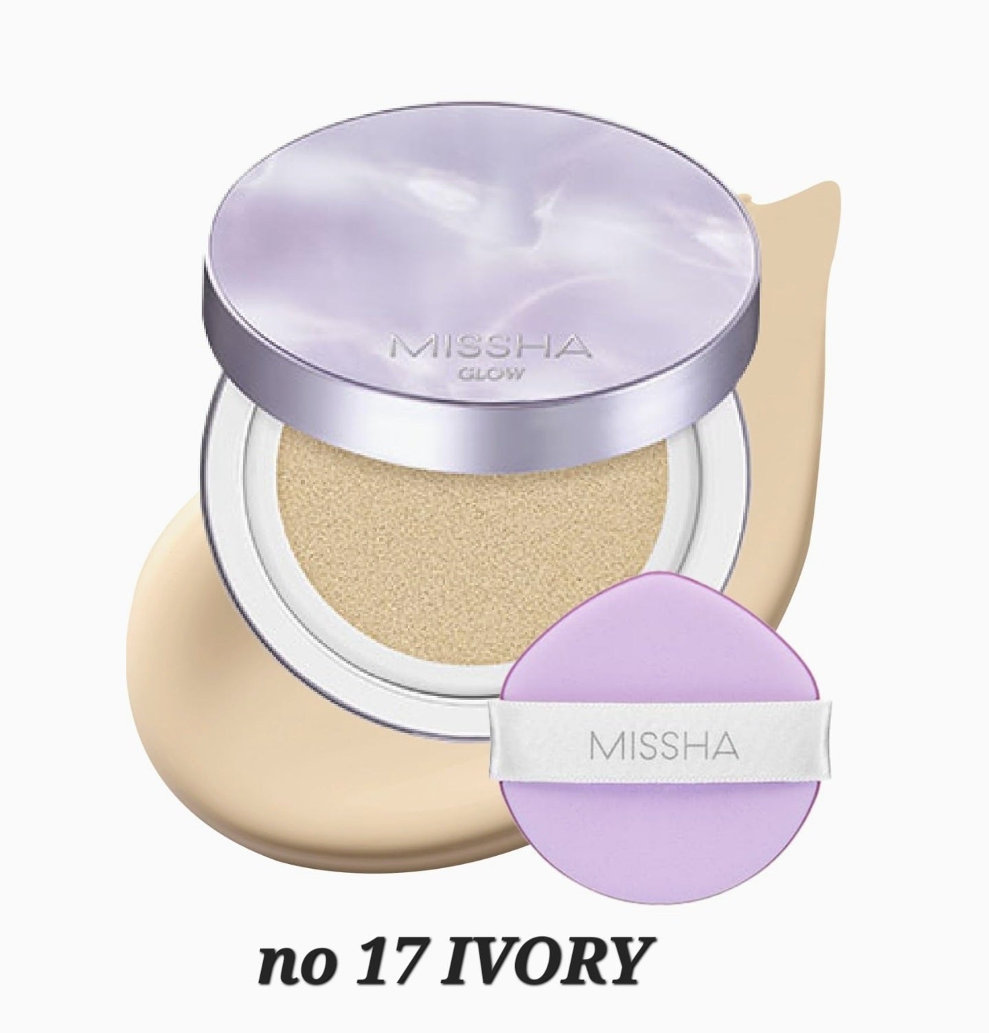 MISSHA Serum Cushion Glow Layering Fit Cushion Foundation MISSHA Serum Cushion Glow Layering Fit Cushion Foundation