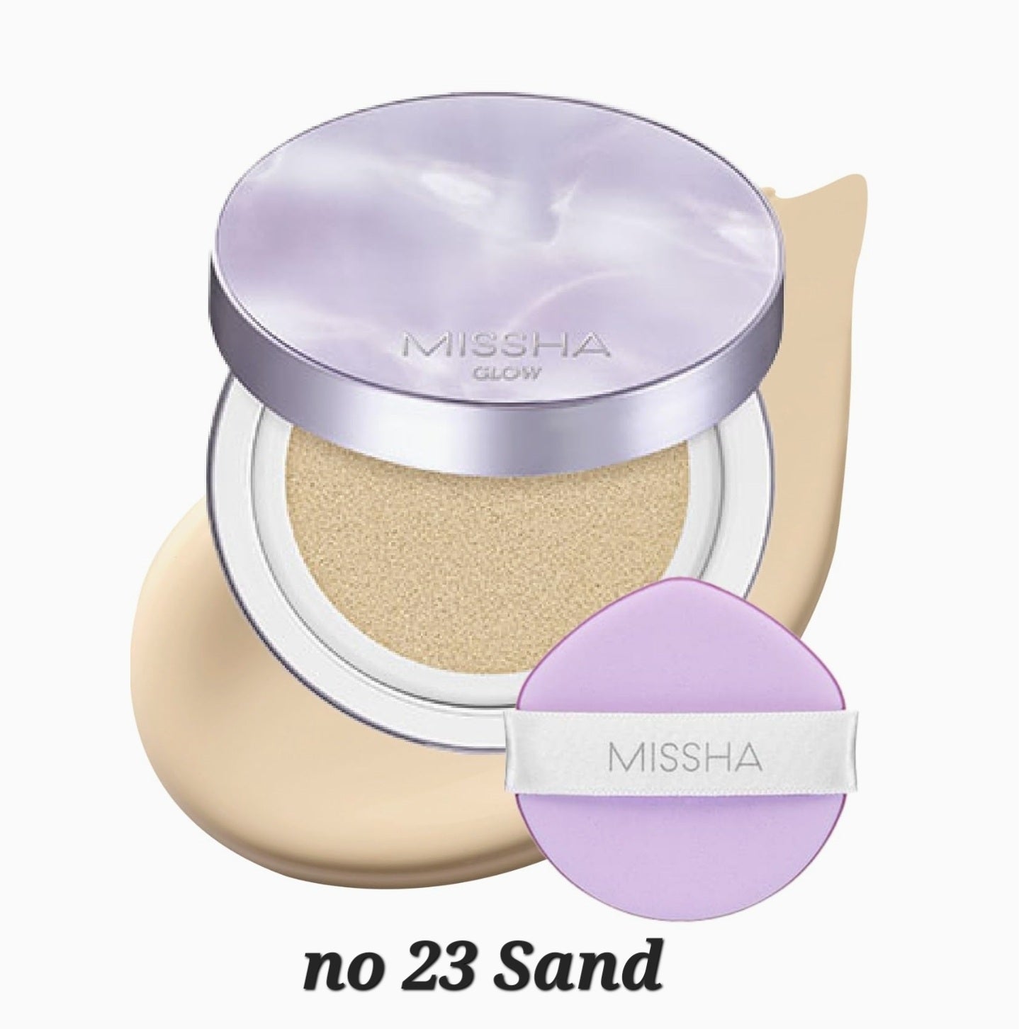 MISSHA Serum Cushion Glow Layering Fit Cushion Foundation MISSHA Serum Cushion Glow Layering Fit Cushion Foundation