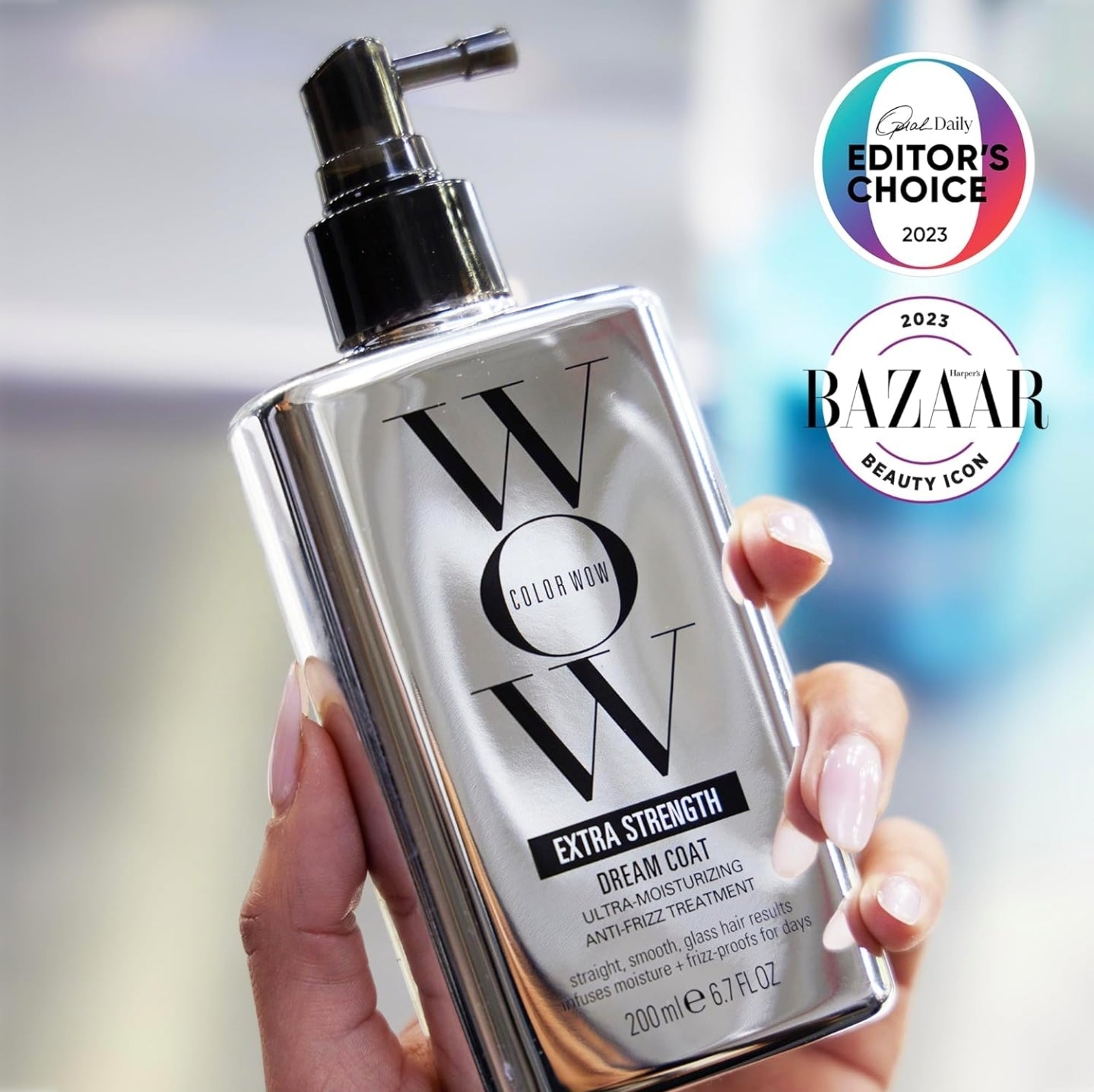 COLOR WOW Extra Strength Dream Coat, powerful, ultra moisturizing, anti humidity treatment for extremely frizz prone hair; glassy smooth, straight + resistant styles up to 3-4 washes COLOR WOW Extra Strength Dream Coat, powerful, ultra moisturizing, anti humidity treatment for extremely frizz prone hair; glassy smooth, straight + resistant styles up to 3-4 washes