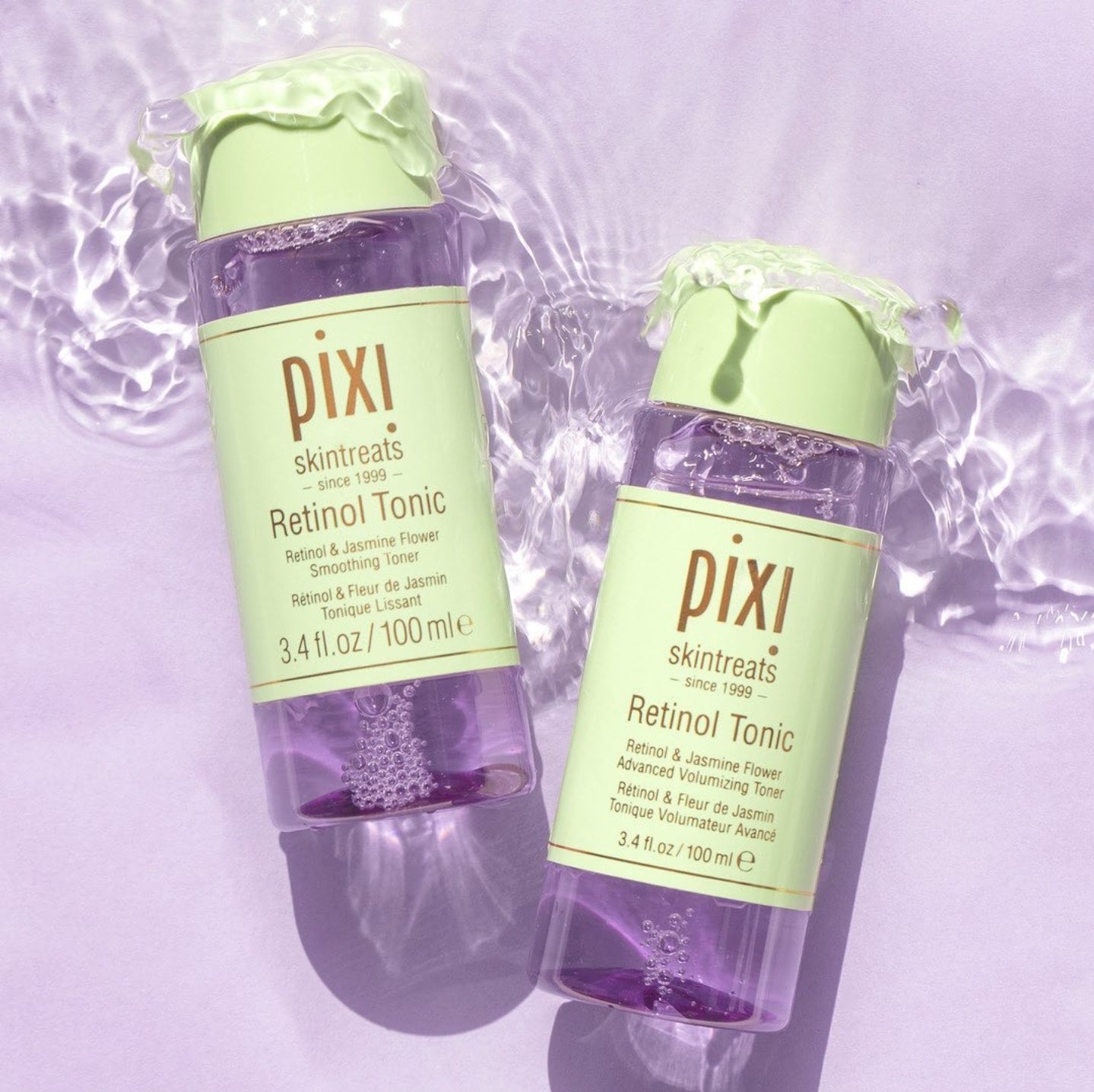 Pixi Retinol Tonic, Smoothing & Firming Facial Toner, Enhanced with Peptides to Boost Collagen Production, Alcohol-Free Daily Rejuvenating Toner